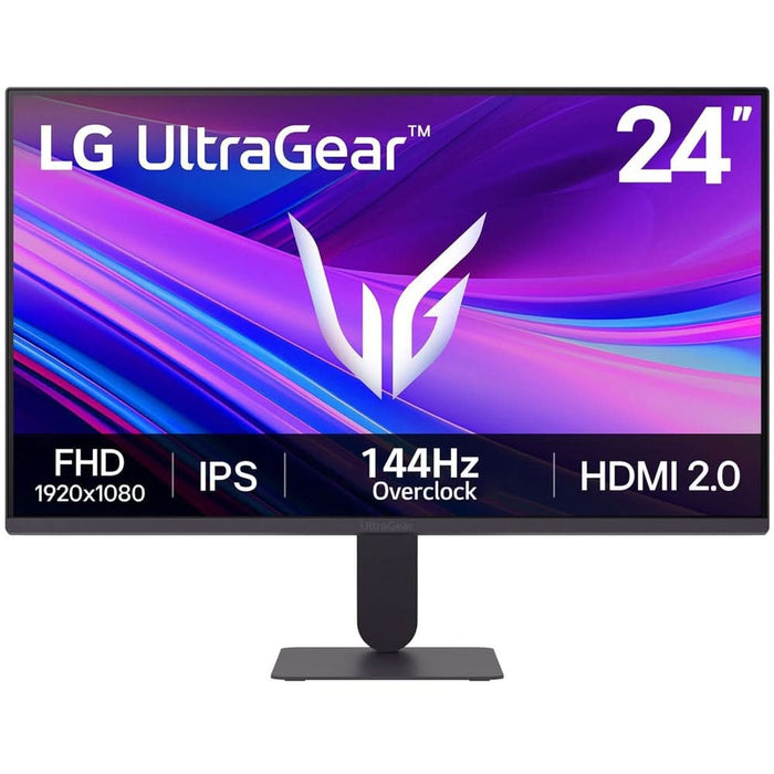 Monitor Gaming LED IPS LG UltraGear 24G411A, 24" Full HD, 144Hz, G-SYNC Compatible, FreeSync, HDR 10, negru WALTI
