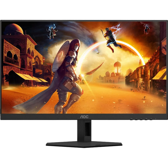 Monitor Gaming WLED FAST IPS AOC 24G4HRE, 23.8", Full HD, 200Hz, HDR10, Adaptive Sync, boxe, negru WALTI