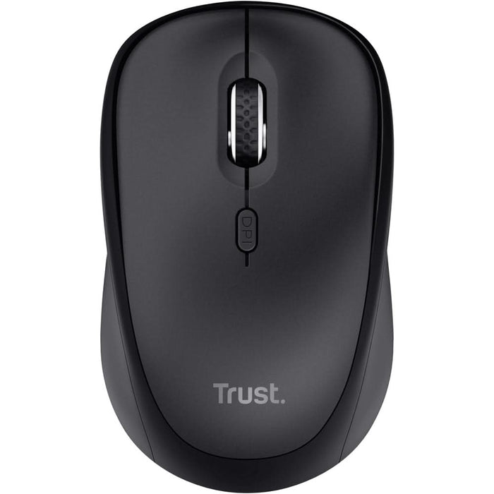 Kit tastatura si mouse Wireless TRUST Ody II 25018, USB, negru WALTI