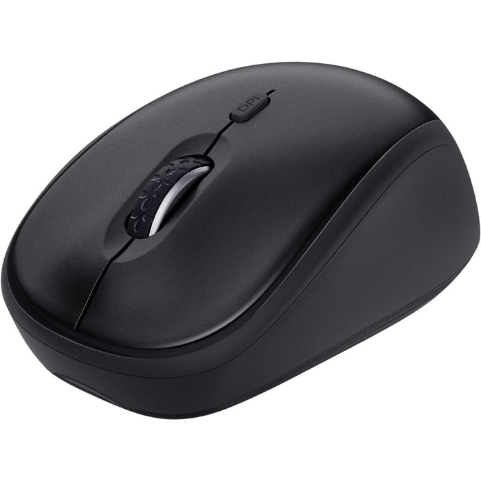 Kit tastatura si mouse Wireless TRUST Ody II 25018, USB, negru WALTI