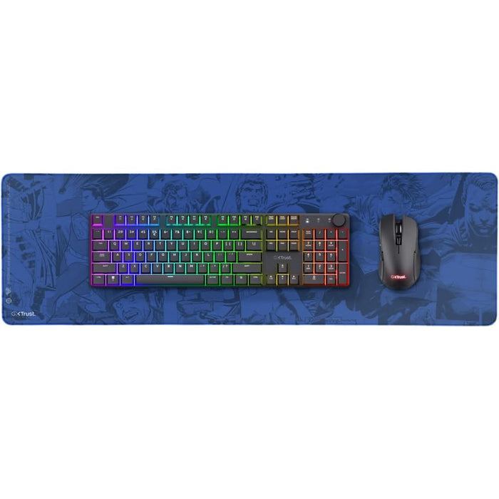 Mouse Pad Gaming TRUST Superman GXT59S XXL, albastru - WALTI WALTI
