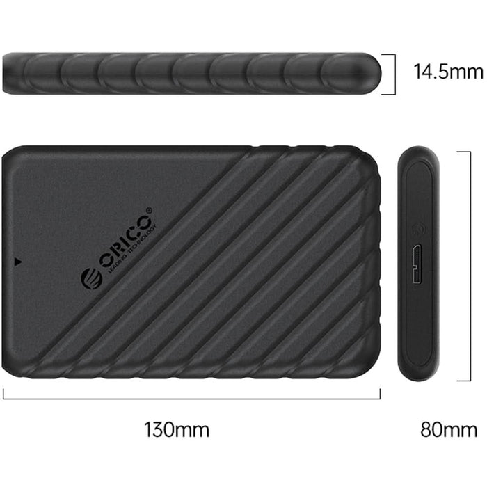 Rack extern ORICO 25PW1-U3-BK HDD/SSD 2.5, USB 3.0 Micro-B WALTI