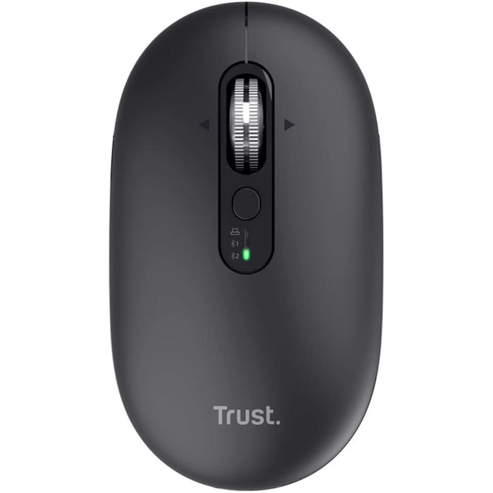 Mouse Wireless TRUST Seron Slim Multi-Wireless Hyperscroll, Dual-Mode, 3200 dpi, Bluetooth, negru WALTI