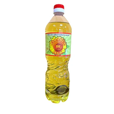 FLOAREA DE AUR Ulei Rafinat de Floarea Soarelui  1 L - WALTI WALTI