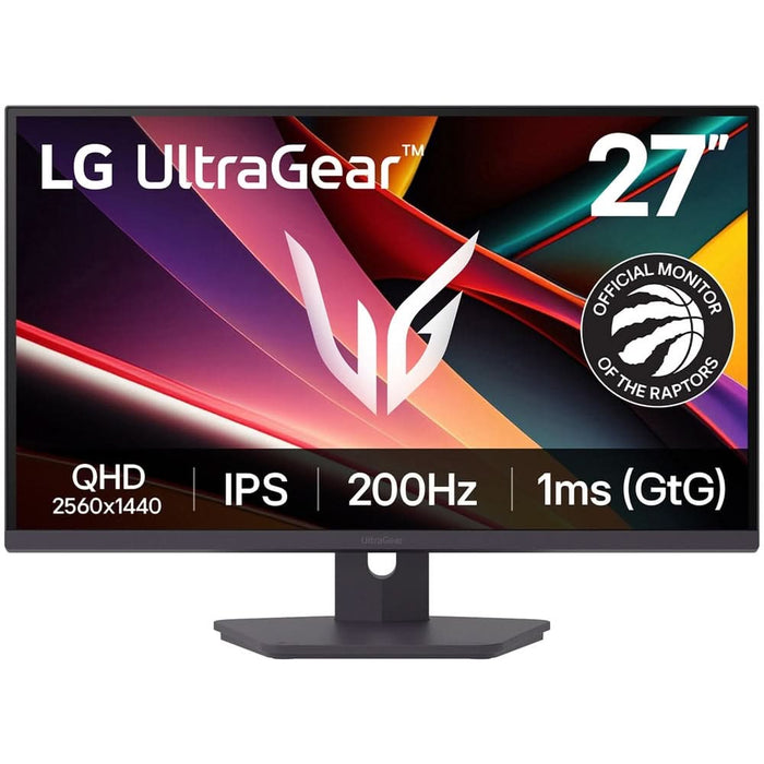 Monitor gaming LED IPS LG UltraGear 27G610A-B, 27", QHD, 200 Hz, FreeSync Premium, HDR10, pivot, negru WALTI