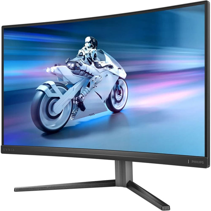 Monitor Gaming curbat VA PHILIPS Evnia 27M2C5200W/00, 27", FHD, 280Hz, HDR 10, negru WALTI