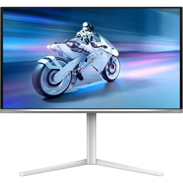 Monitor Gaming OLED PHILIPS Evnia 27M2N6501L/00, 26.5", QHD, 240Hz, HDR 10, pivot, alb WALTI