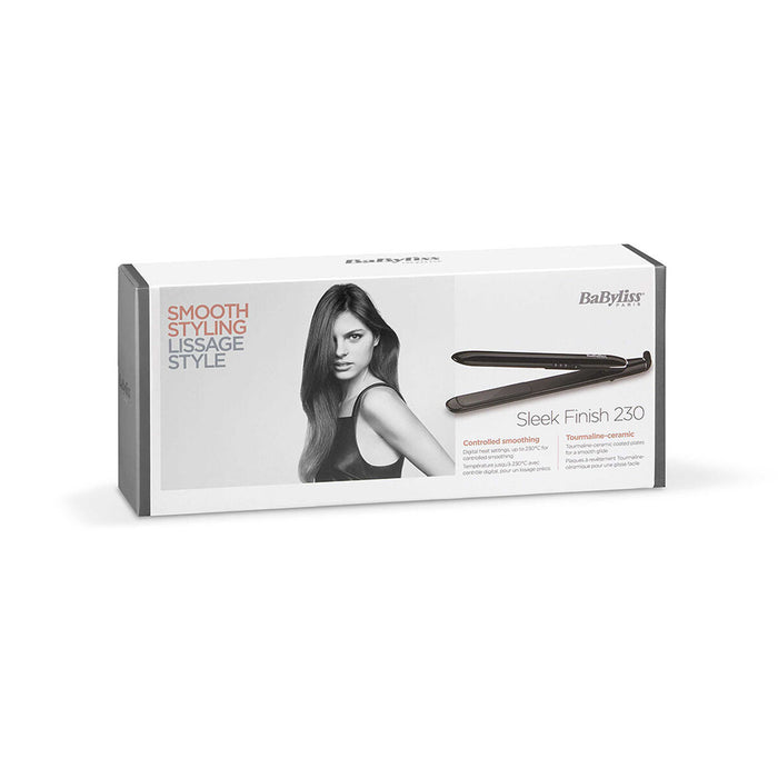 Placă de Păr Babyliss Sleek Finish 230E Negru - WALTI WALTI