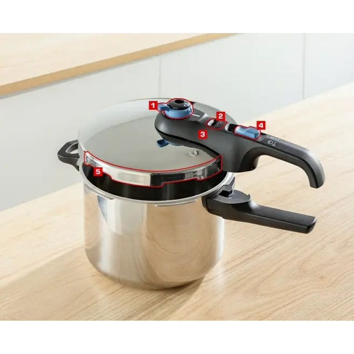 Oală sub Presiune Tefal P2584301 Oțel inoxidabil 6 L - WALTI WALTI