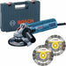 Polizor unghiular BOSCH Professional GWS 880 800 W 125 mm - WALTI WALTI