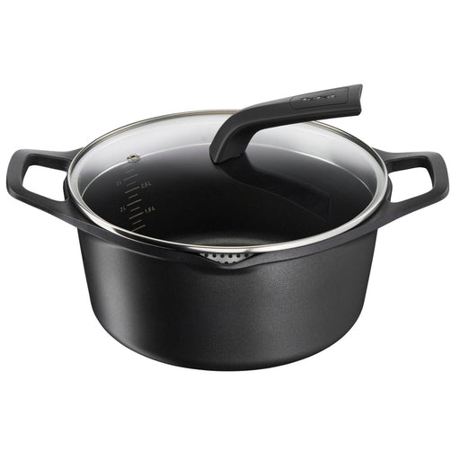 Caserolă Cu Capac Tefal E2494644 Negru Ø 24 cm - WALTI WALTI
