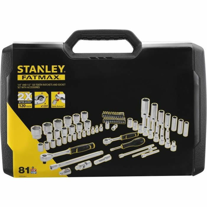 Set de Chei Stanley FMMT82826-1 38 Piese 81 Piese - WALTI WALTI