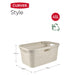 Curver Coș de rufe Style, alb vintage, 45 L - WALTI WALTI