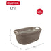 Curver Coș de rufe Knit 40L maro metalic - WALTI WALTI