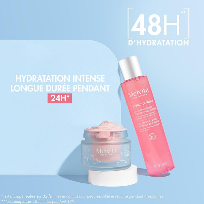 Cremă de Față Melvita SOURCE DE ROSES 2 Piese - WALTI WALTI