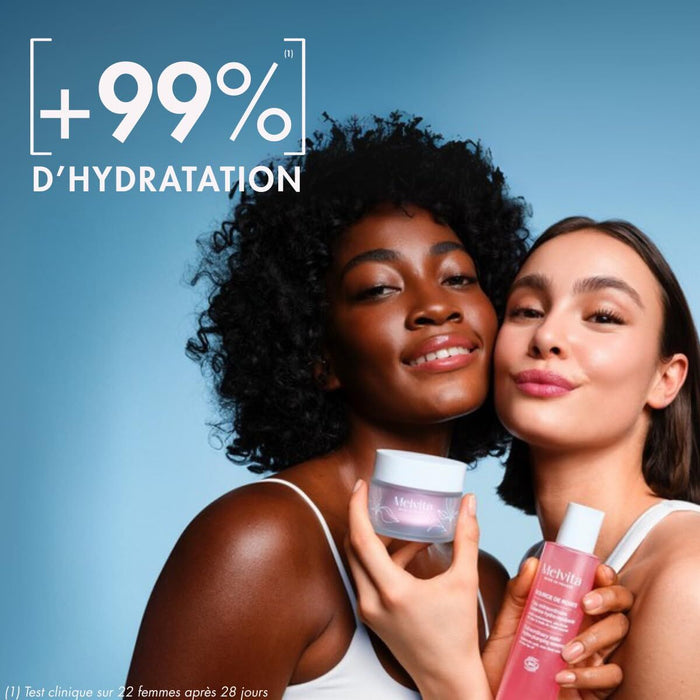 Cremă de Față Melvita SOURCE DE ROSES 2 Piese - WALTI WALTI