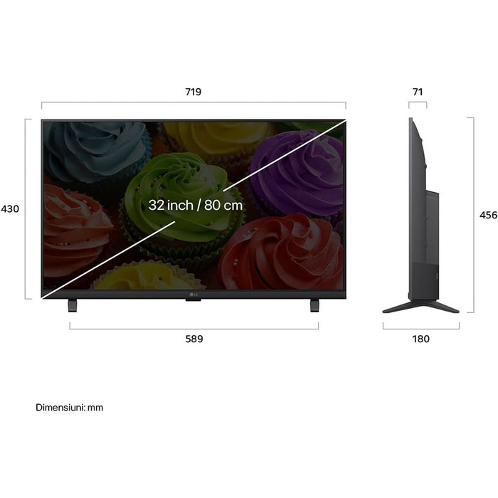 Televizor LED Smart LG 32LB650B3LA, HD, HDR, 80 cm - WALTI WALTI
