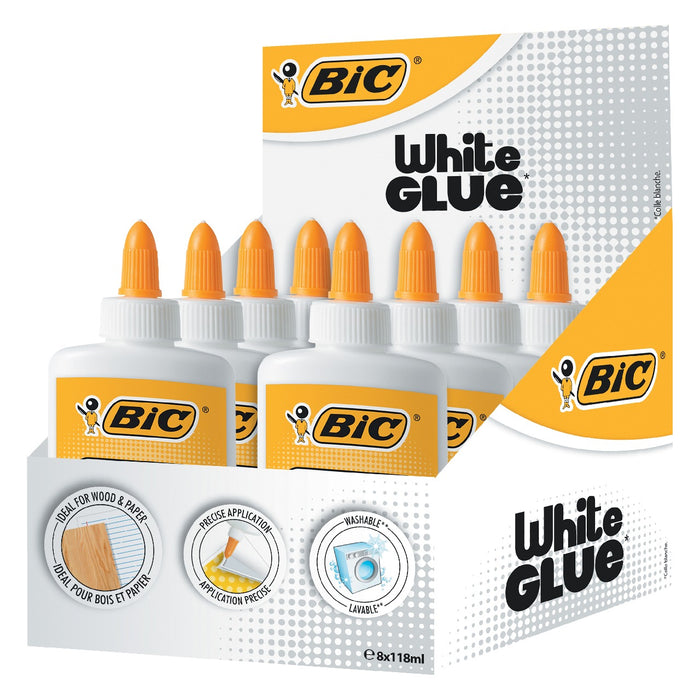BiC Lipici Alb Lichid 118 ml WALTI