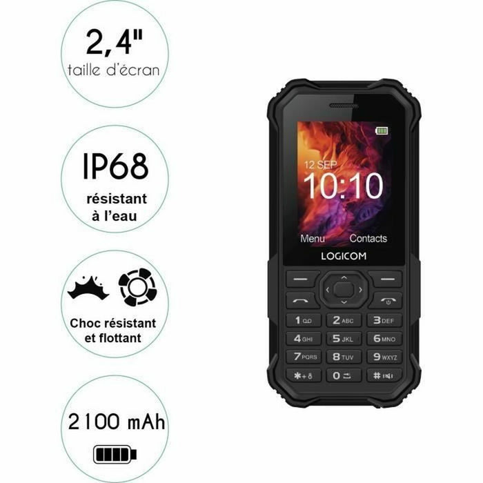 Telefon Mobil Logicom XTREM_40_BK 2.4" Negru - WALTI WALTI