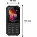 Telefon Mobil Logicom XTREM_40_BK 2.4" Negru - WALTI WALTI