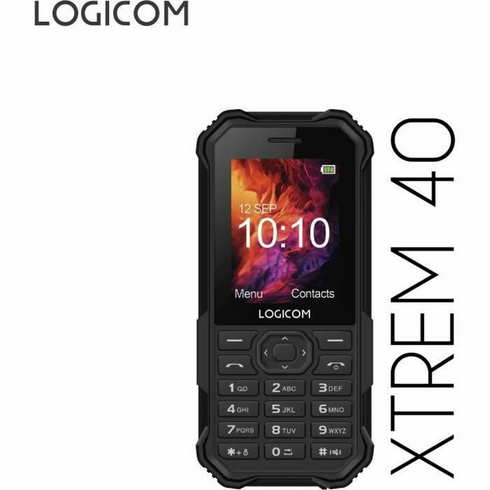 Telefon Mobil Logicom XTREM_40_BK 2.4" Negru - WALTI WALTI