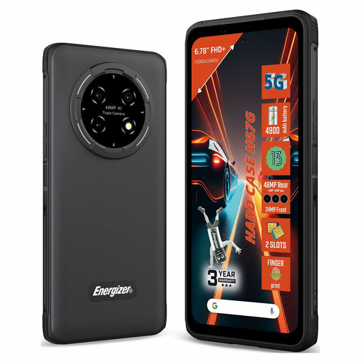 Telefon Mobil pentru Persoane Vârstnice Energizer H67GEU Octa Core 4 GB RAM 128 GB Negru 6,78" - WALTI WALTI