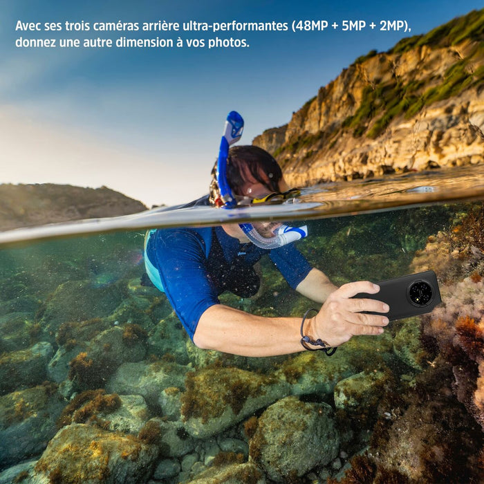 Telefon Mobil pentru Persoane Vârstnice Energizer H67GEU Octa Core 4 GB RAM 128 GB Negru 6,78" - WALTI WALTI