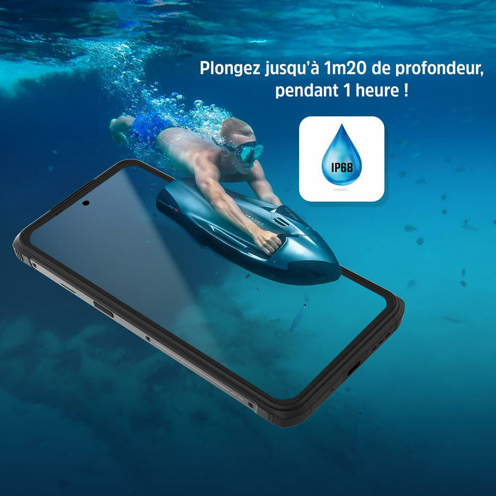 Telefon Mobil pentru Persoane Vârstnice Energizer H67GEU Octa Core 4 GB RAM 128 GB Negru 6,78" - WALTI WALTI