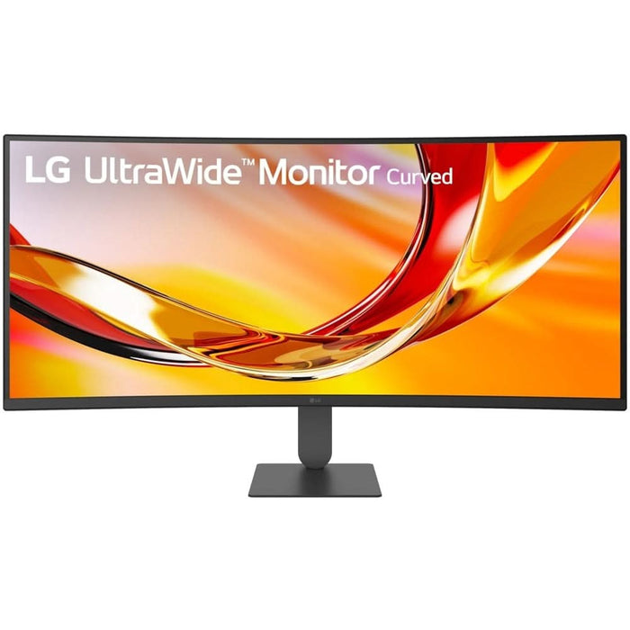 Monitor curbat LED VA LG 34U620B-B, 34", WQHD, 144 Hz, AMD FreeSync, HDR10, negru WALTI