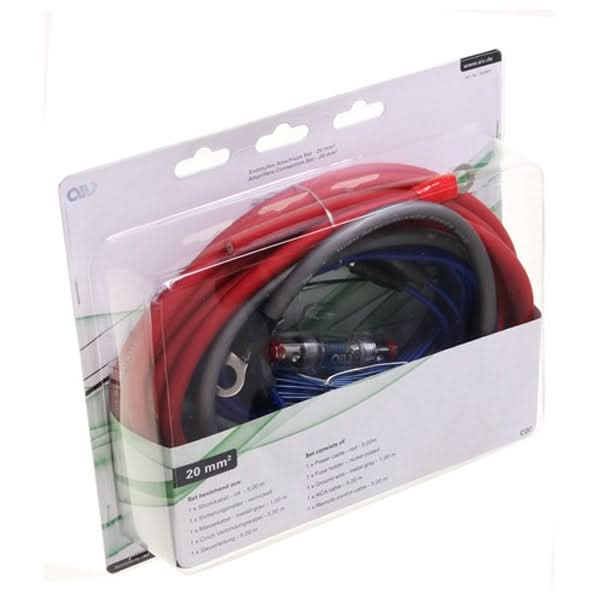 Kit cabluri  pentru amplificator auto AIV 350941, 5m, 20mm WALTI