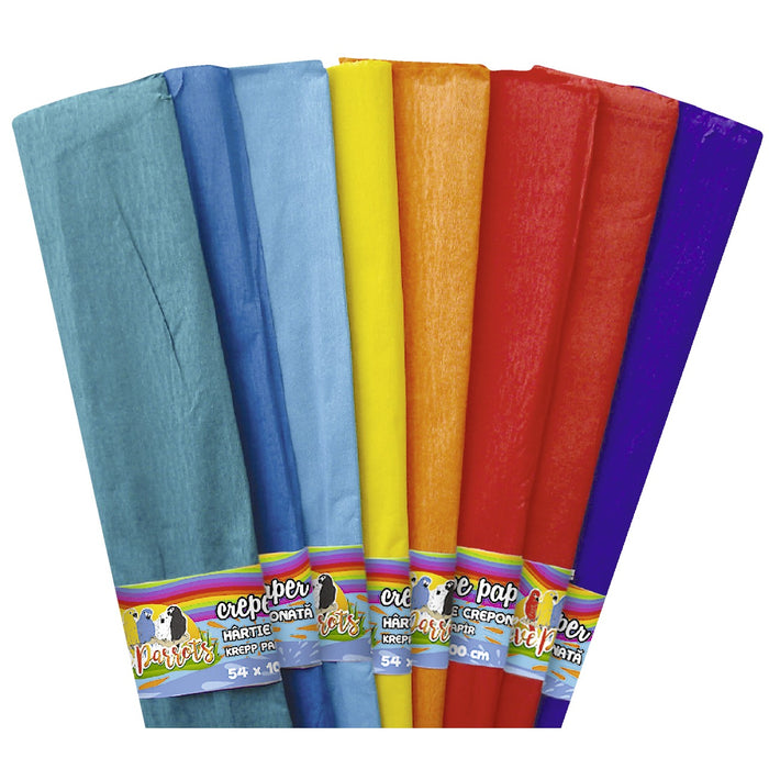 SCHOOL FRIENDLY COLORISTICA Hartie Creponata 10 bucati WALTI