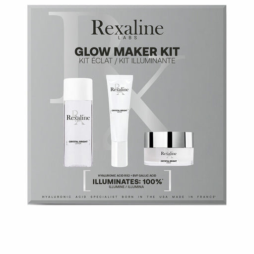 Set de Cosmetică Femei Rexaline Crystal Bright Glow 3 Piese - WALTI WALTI
