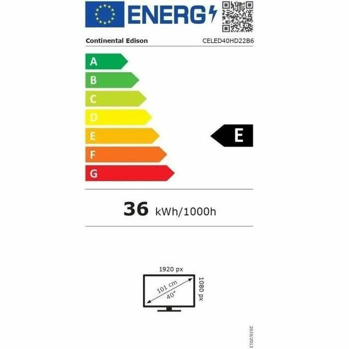 Televiziune Continental Edison CELED40HD22B6 40" - WALTI