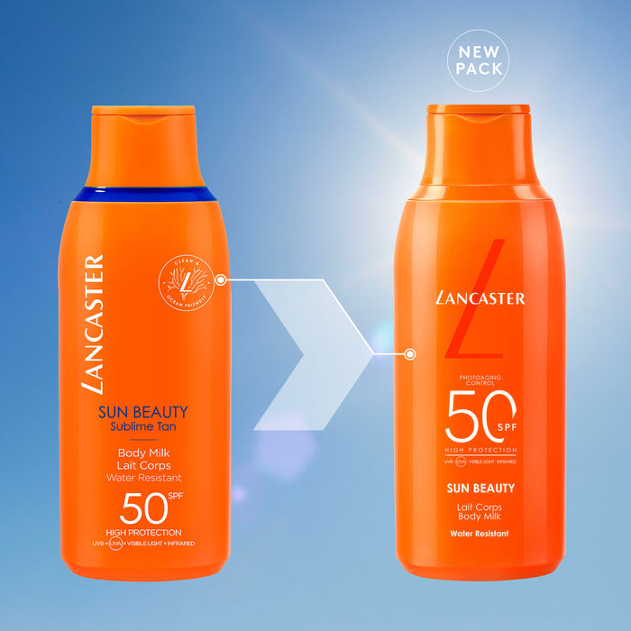 Lapte Solar Lancaster SUN BEAUTY Spf 50 400 ml - WALTI WALTI
