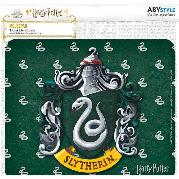 Mouse Pad Gaming ABYSSE CORP Harry Potter Slytherin, 23.5 x 19.5 cm, verde WALTI
