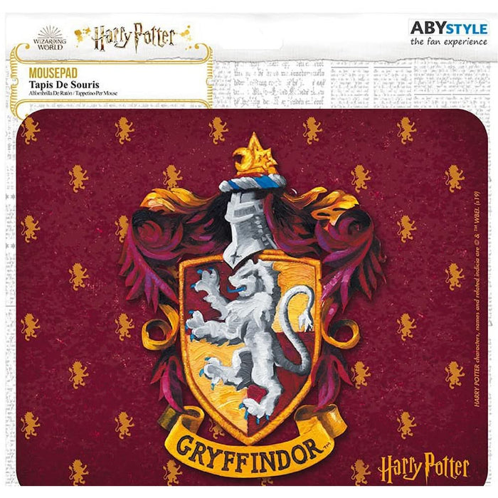 Mouse Pad Gaming ABYSSE CORP Harry Potter Gryffindor, 23.5 x 19.5 cm, visiniu WALTI
