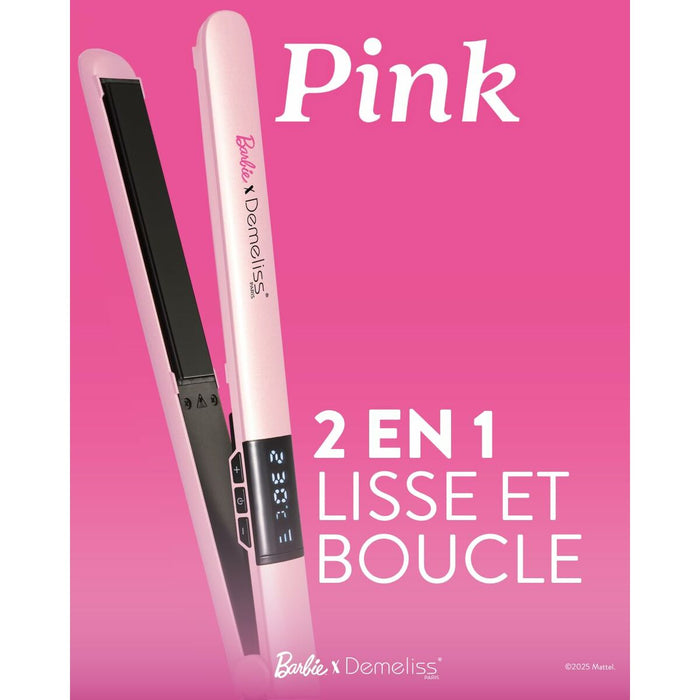 Placă de Păr Demeliss Roz - WALTI WALTI