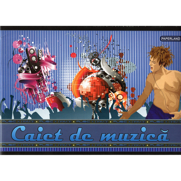 Caiet de Muzica 24 file 10 bucati WALTI