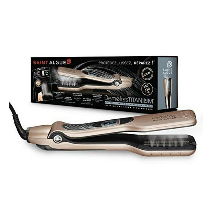 Placă de Păr Demeliss Titanium Saint-Algue Straightener Demeliss Titanium Negru - WALTI WALTI