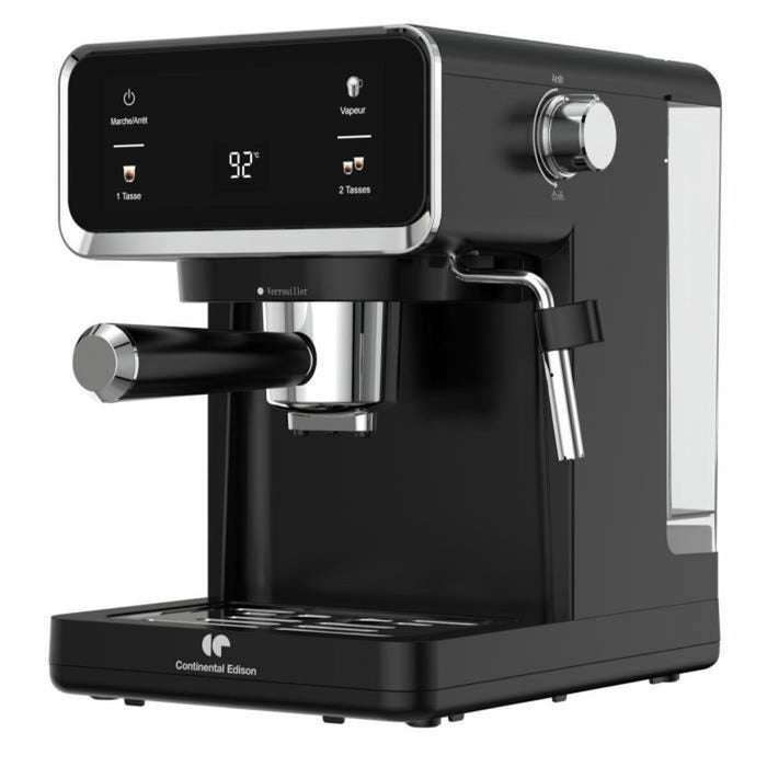 Aparat de cafea superautomat Continental Edison CEME19B Negru - WALTI WALTI