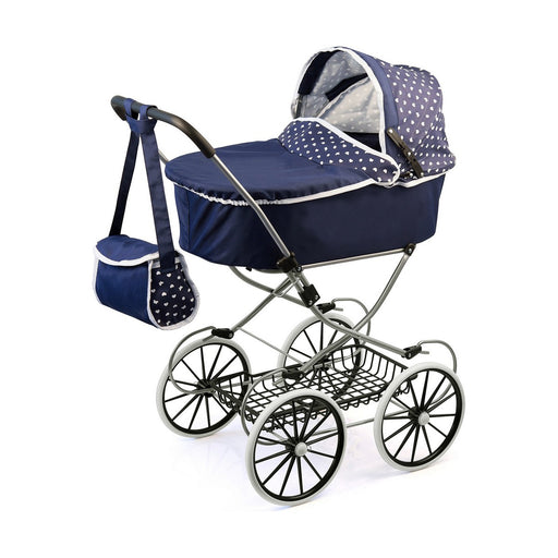 Cărucior pentru Păpuși Reig Classic Deluxe 70 x 42 x 89 cm Albastru - WALTI WALTI