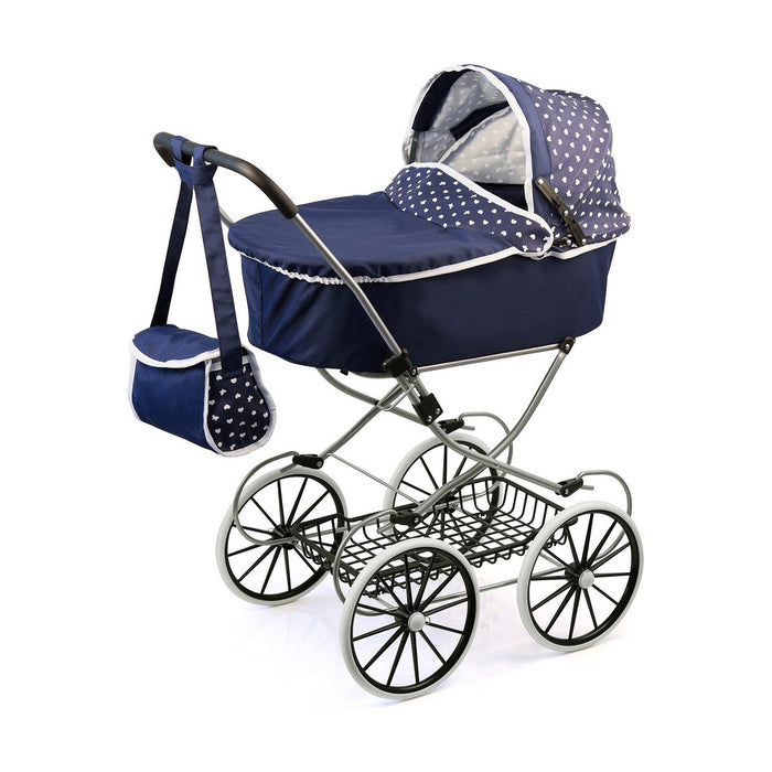 Cărucior pentru Păpuși Reig Classic Deluxe 70 x 42 x 89 cm Albastru - WALTI WALTI