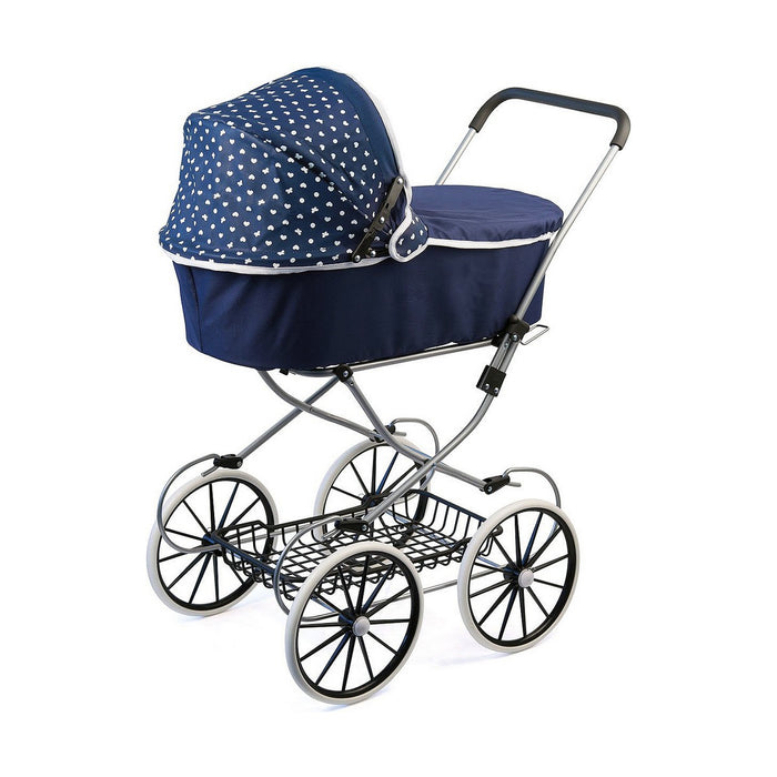 Cărucior pentru Păpuși Reig Classic Deluxe 70 x 42 x 89 cm Albastru - WALTI WALTI