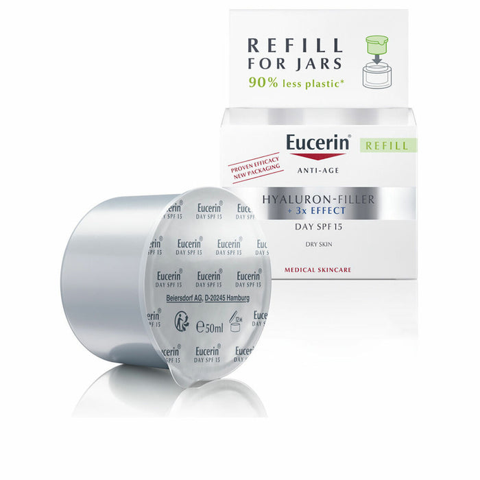 Cremă de Față Eucerin Hyaluron Filler Spf 15 50 ml Piele Uscată Rezervă - WALTI WALTI