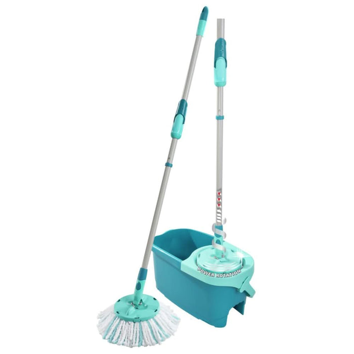 Set galeata cu storcator + mop + maner LEIFHEIT Clean Twist Ergo, turcoaz WALTI