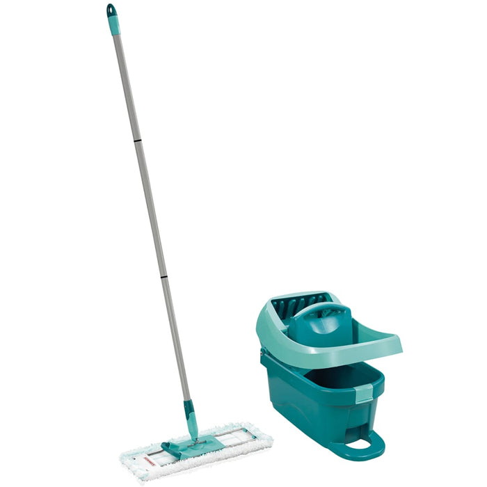 Leifheit Set mop pentru pardoseală Profi cu cărucior, XL, verde, 55096 - WALTI WALTI