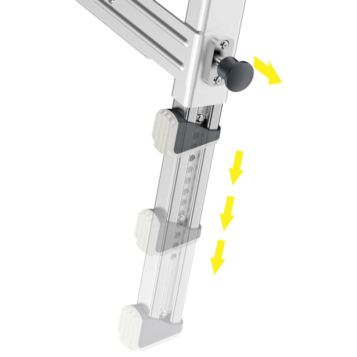 Hailo Platformă de scară TP1, aluminiu - WALTI WALTI