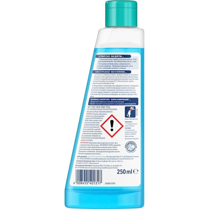 Solutie pentru ingrijirea masinii de spalat DR.BECKMANN, 250ml WALTI