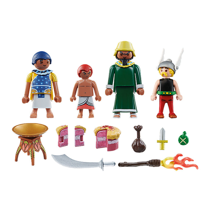 Playset Playmobil Asterix: Amonbofis and the poisoned cake 71268 24 Piese - WALTI WALTI