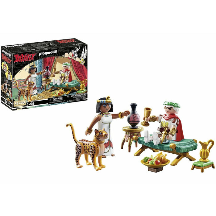 Playset Playmobil 71270 - Asterix: César and Cleopatra 28 Piese - WALTI WALTI